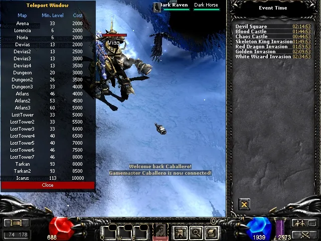 MuOnline 97d/99b Clássica - captura 4