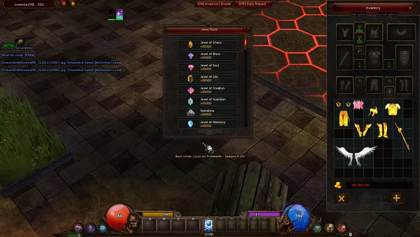 MuOnline Season 6 Louis Custom - captura 3