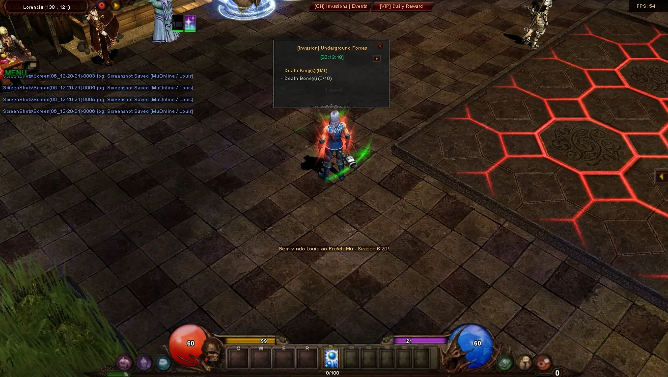 MuOnline Season 6 Louis Custom - captura 5