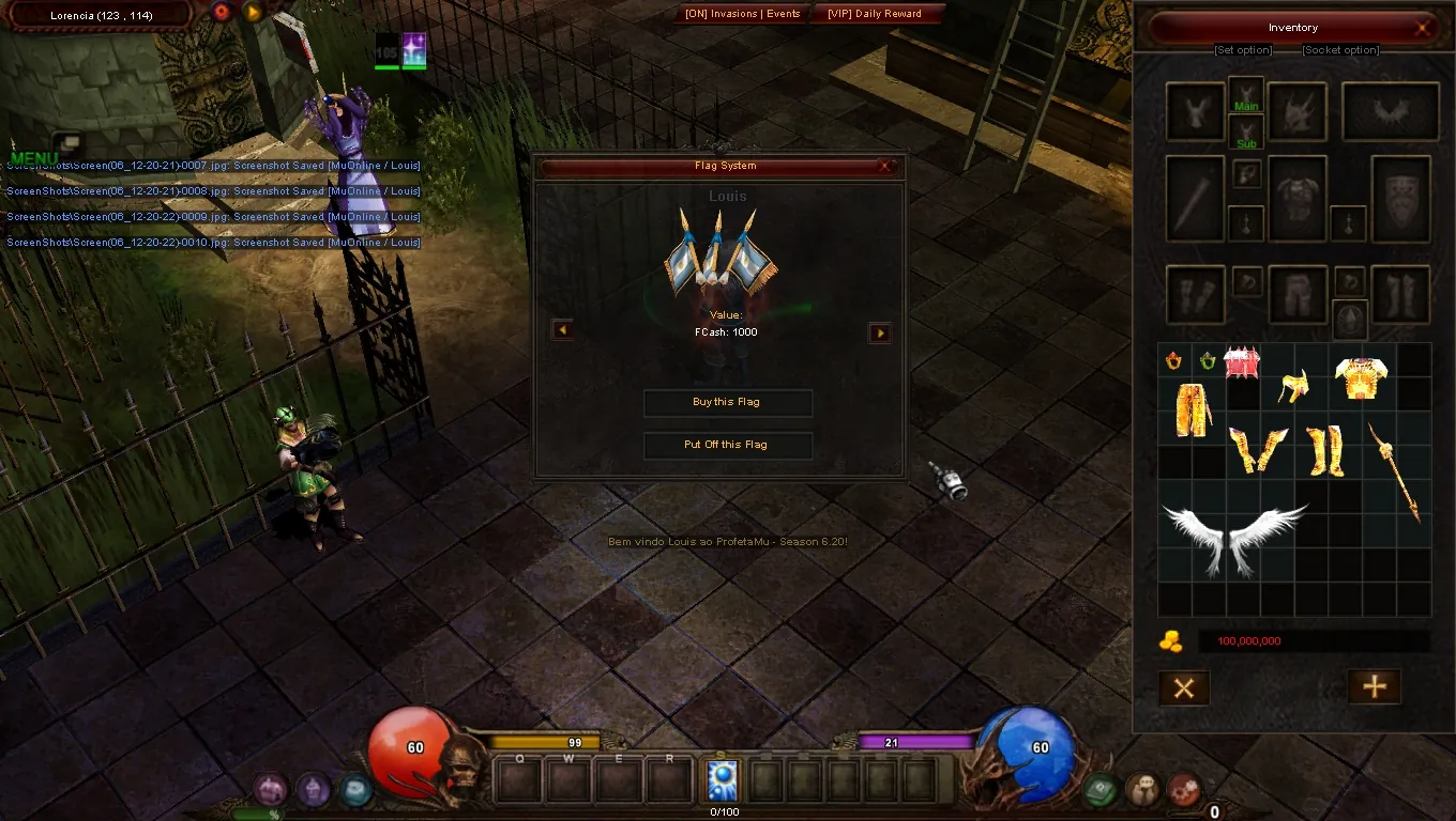MuOnline Season 6 Louis Custom - captura 7