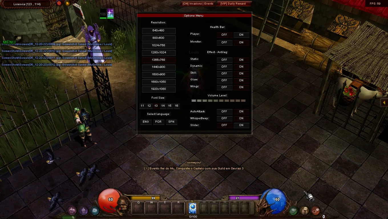 MuOnline Season 6 Louis Custom - captura 9